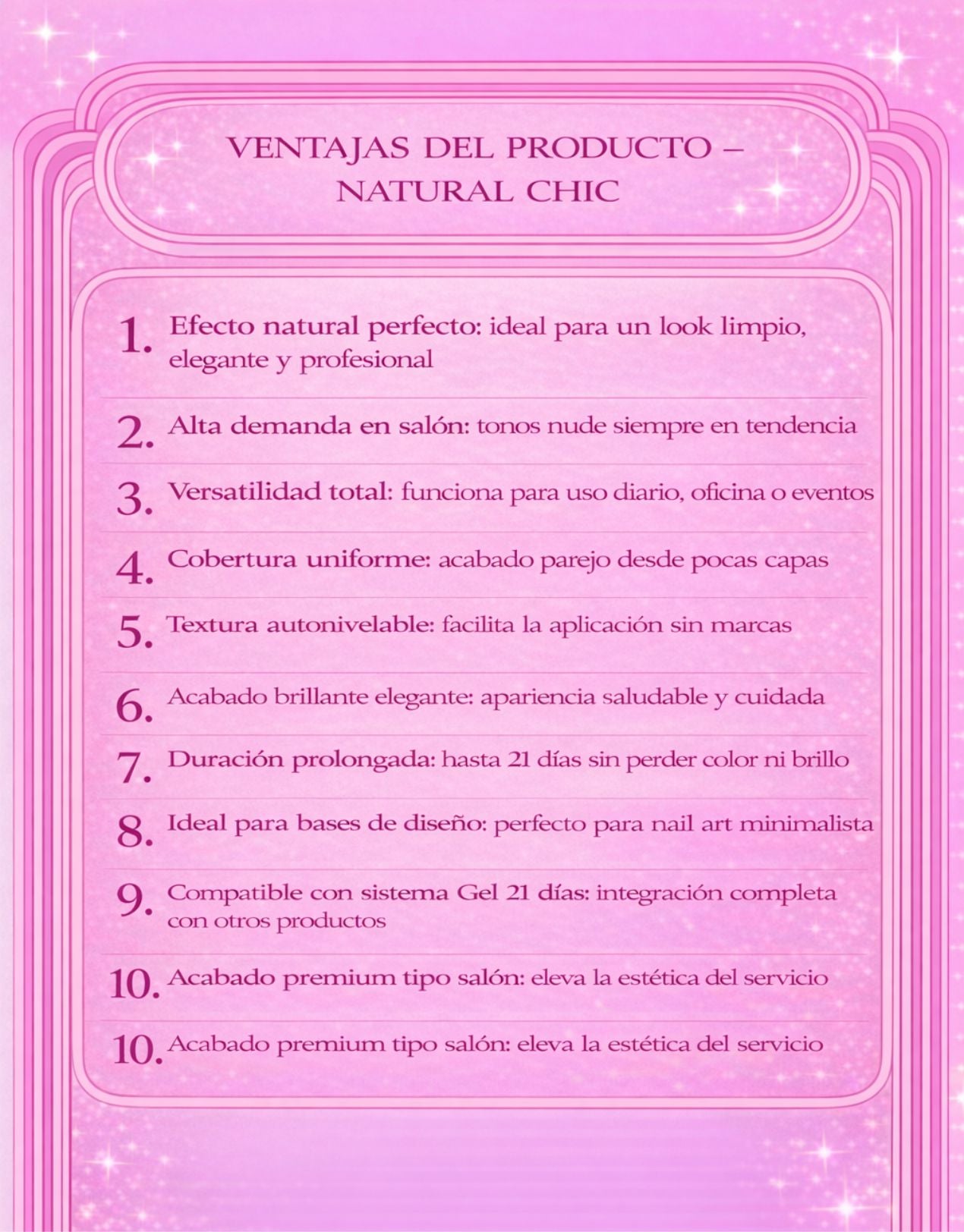 NATURAL CHIC