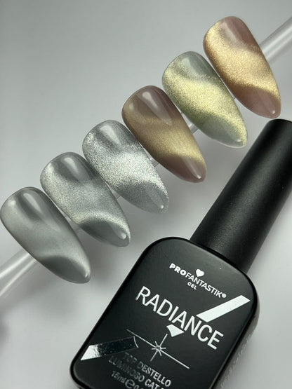 Radiance ProFantastik | Top de destellos con efecto Cat Eye para cualquier color ✨ (NUEVO 2026)