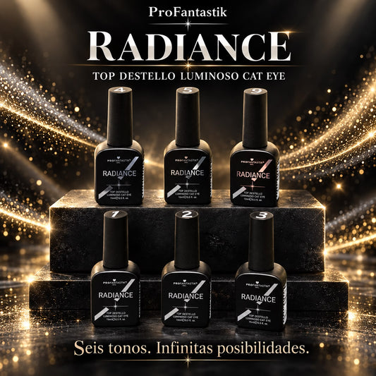 Radiance ProFantastik | Top de destellos con efecto Cat Eye para cualquier color ✨ (NUEVO 2026)