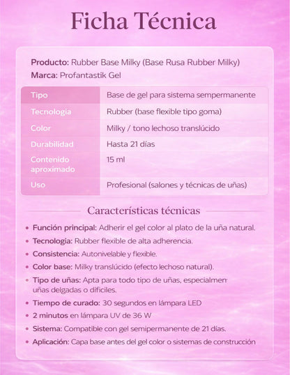 BASE RUSA RUBBER MILKY LIQUIDA  LECHOSA