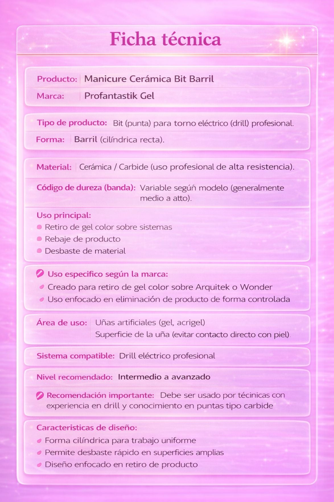 BIT BARRIL