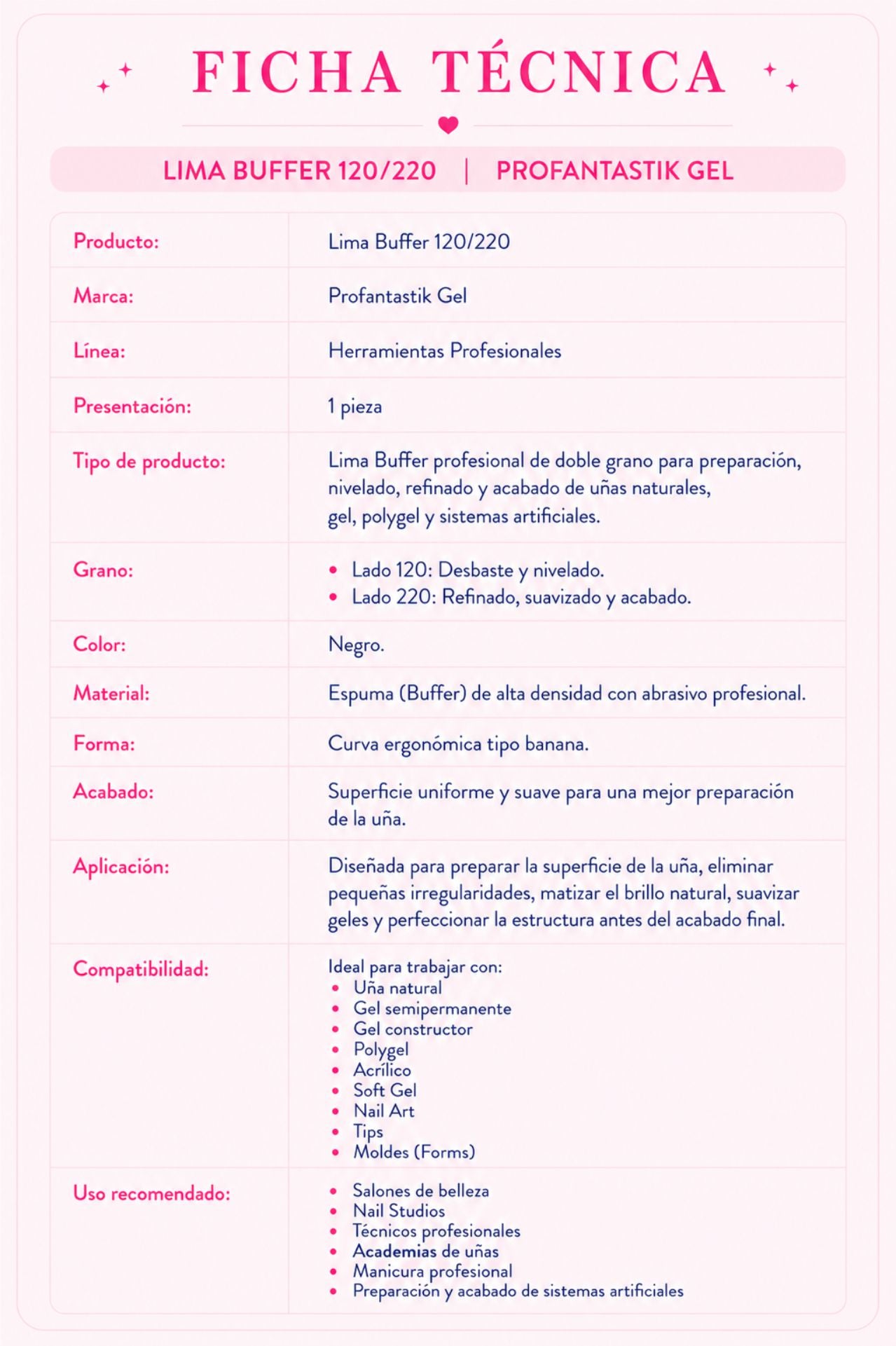 BUFFER 120/220
