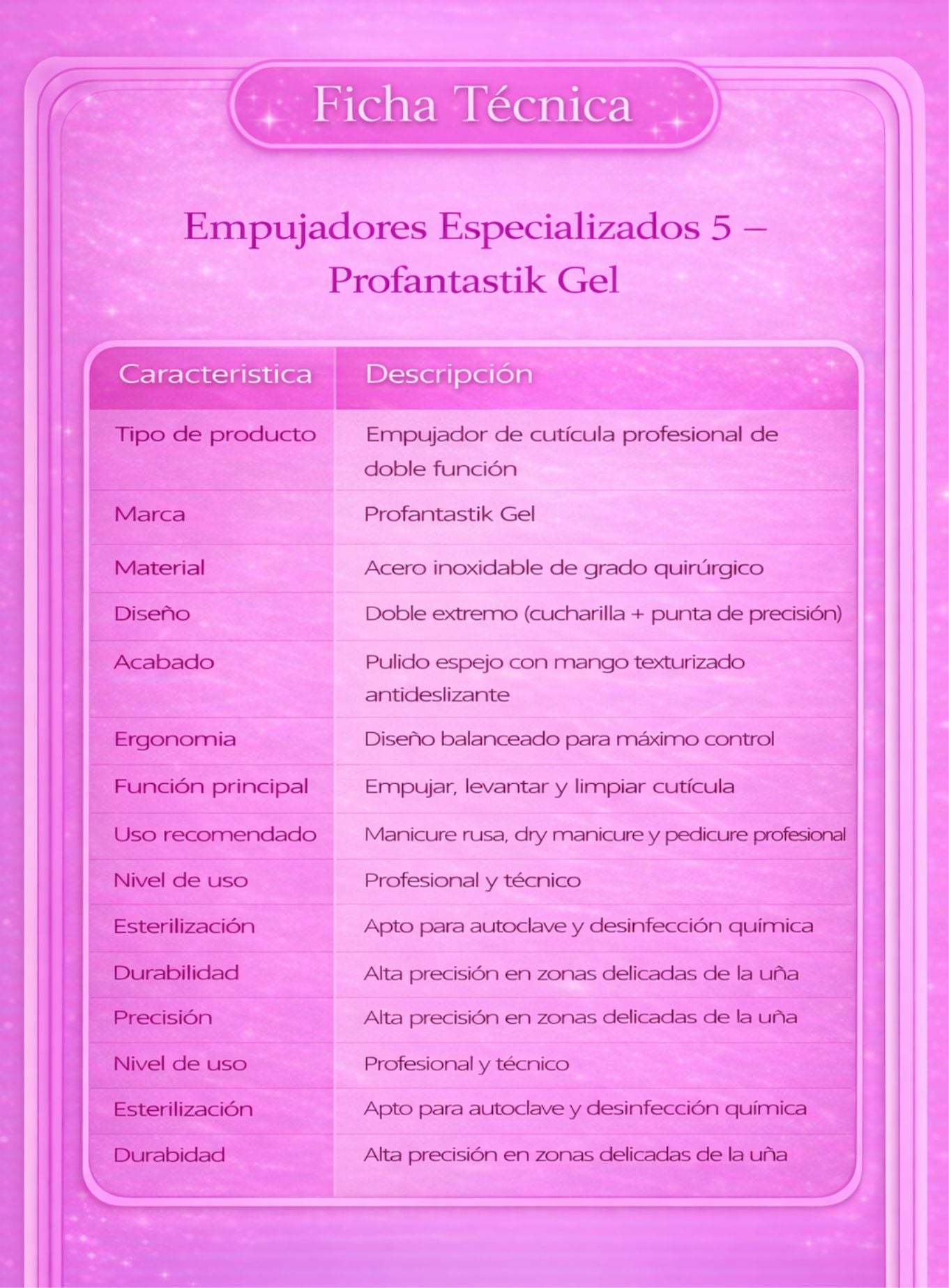 EMPUJADOR ESPECIALIZADO 5