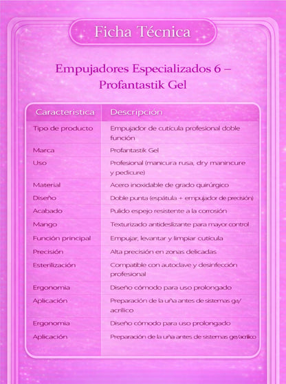 EMPUJADOR ESPECIALIZADO 6