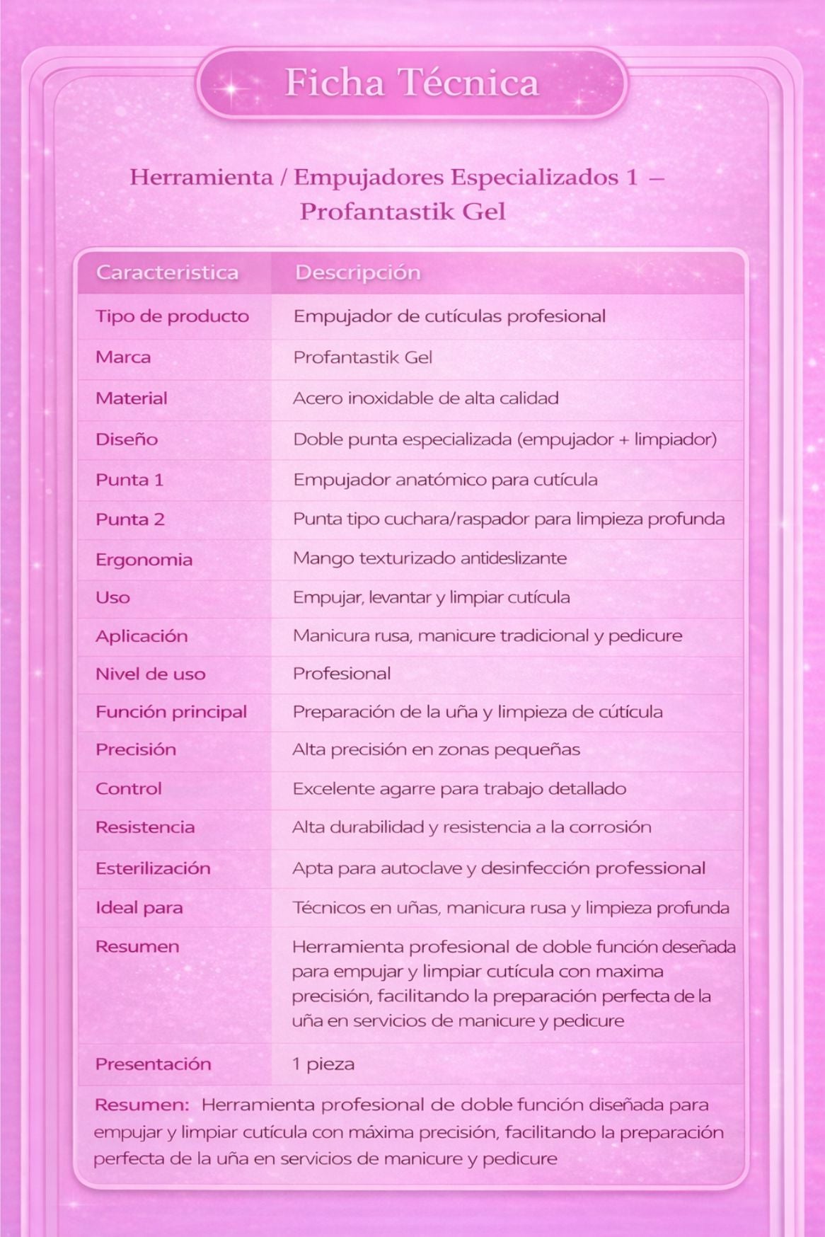 EMPUJADORES ESPECIALIZADOS 1