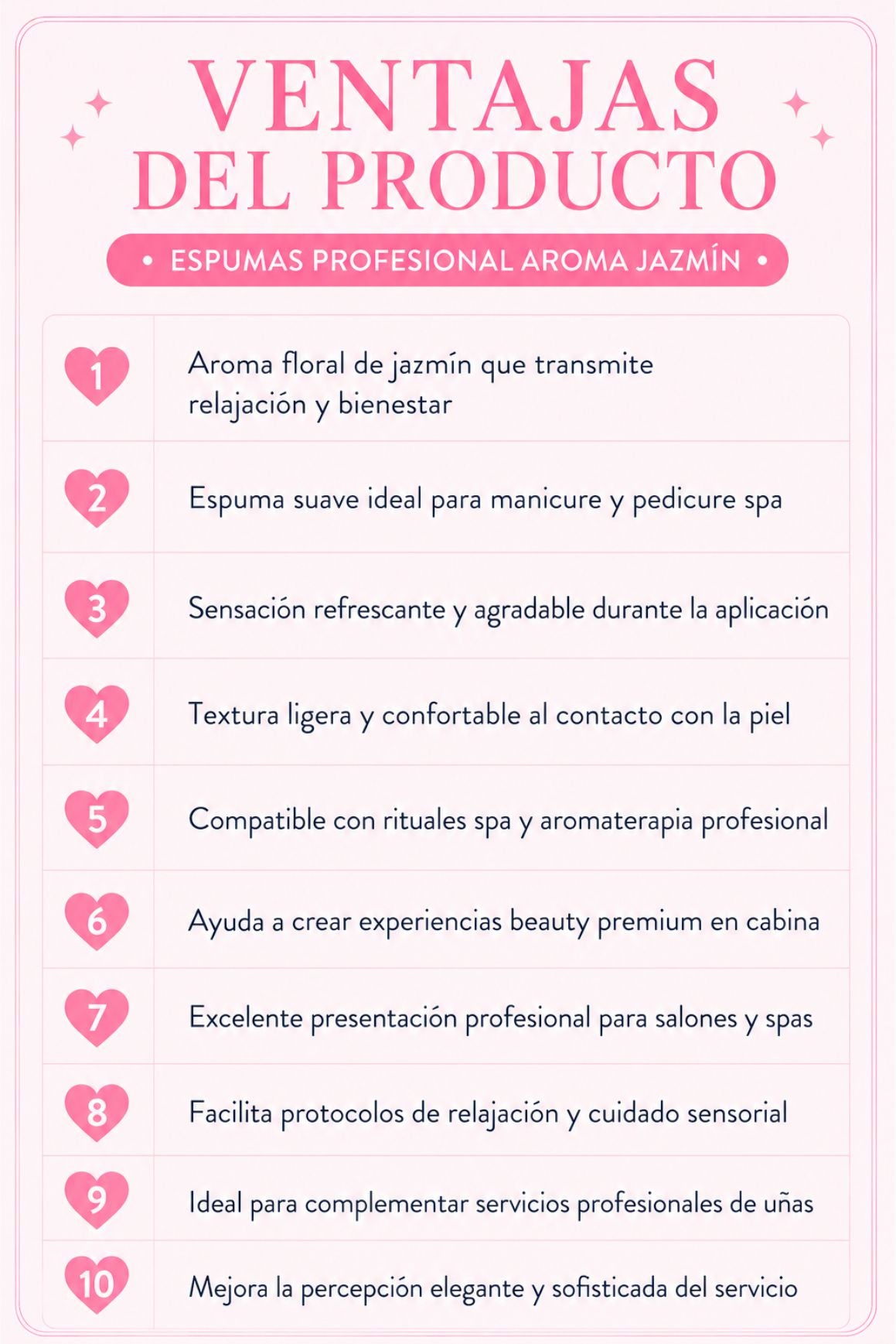 ESPUMA PROFESIONAL JAZMIN