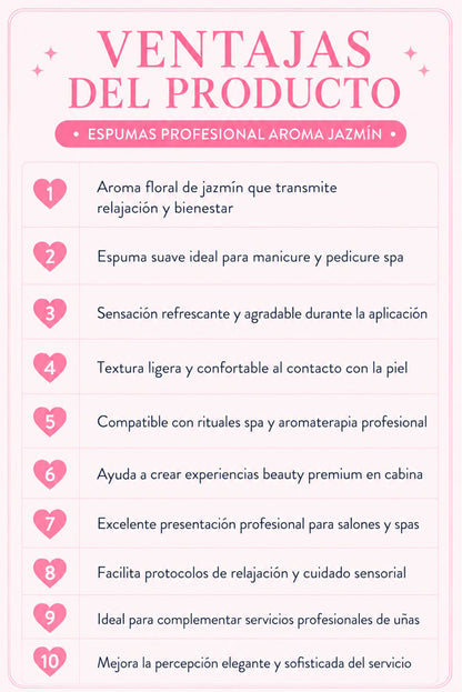 ESPUMA PROFESIONAL JAZMIN