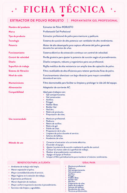 ESTRACTOR GRUESO PROFESIONAL