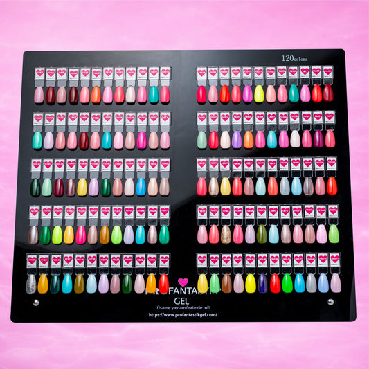 EXHIBIDOR DE TIPO COLOR PROFANTASTIK 120 COLORES