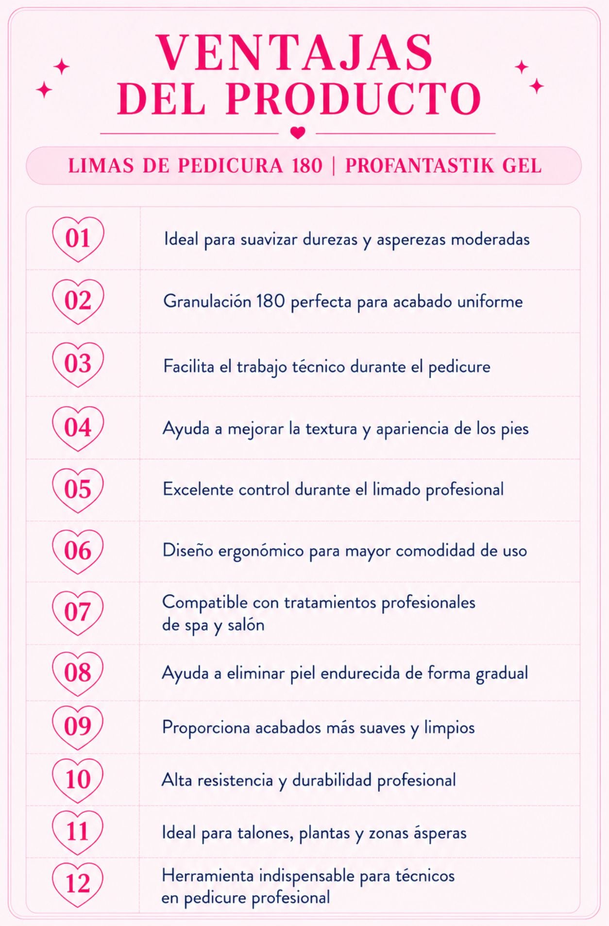 LIMAS DE PEDICURA 180