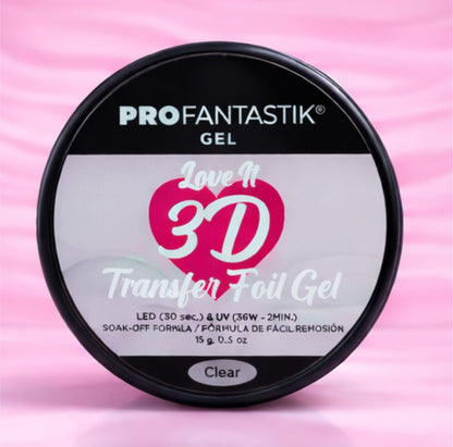 LOVE IT 3D TRANSFER FOIL