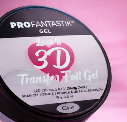 LOVE IT 3D TRANSFER FOIL