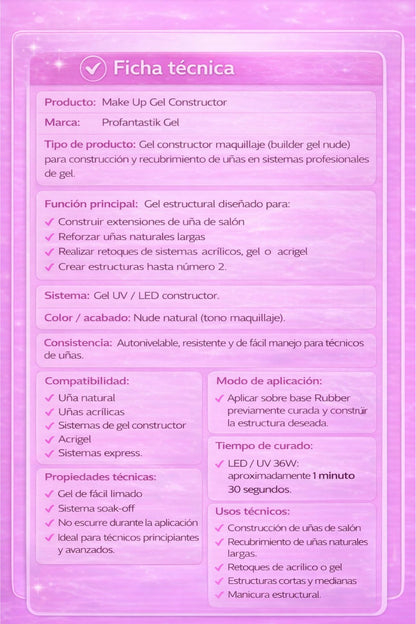 MAKEUP GEL CONSTRUCTOR [HQ-PRO]