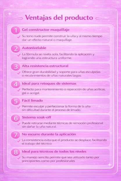 MAKEUP GEL CONSTRUCTOR [HQ-PRO]