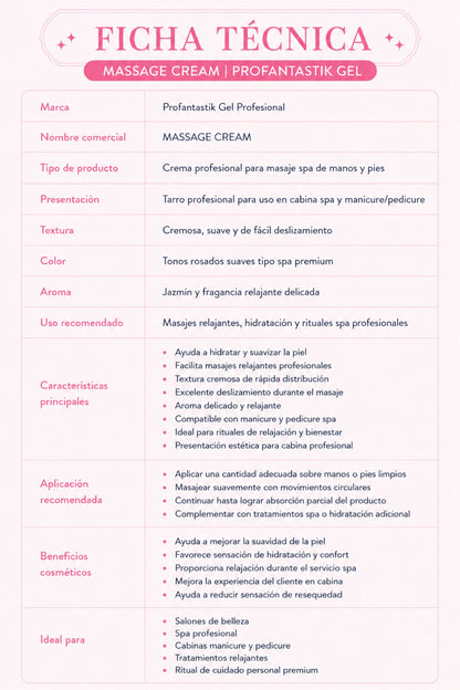 MASSAGE CREAM