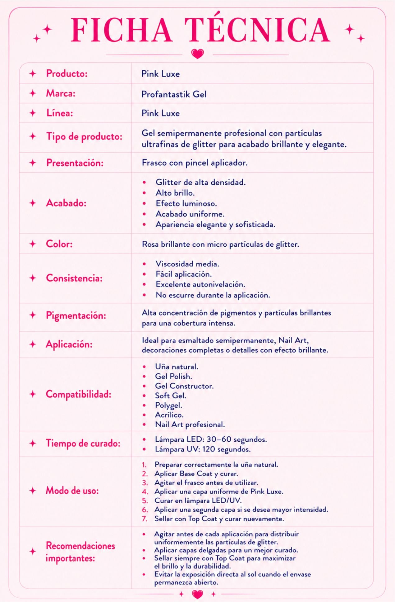 PINK LUXE