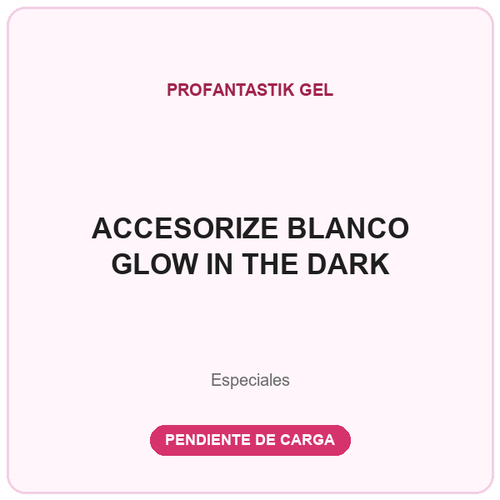 ACCESORIZE BLANCO GLOW IN THE DARK
