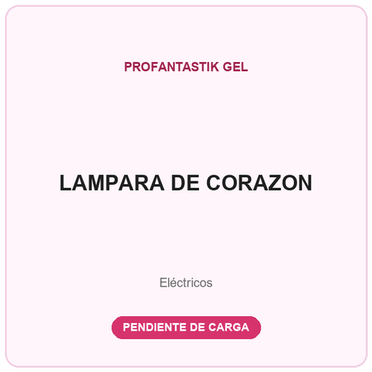 LAMPARA DE CORAZON