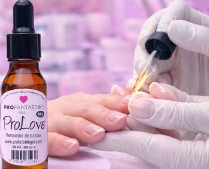 PROLOVE REMOVEDOR DE CUTICULAS PARA MANICURA RUSA