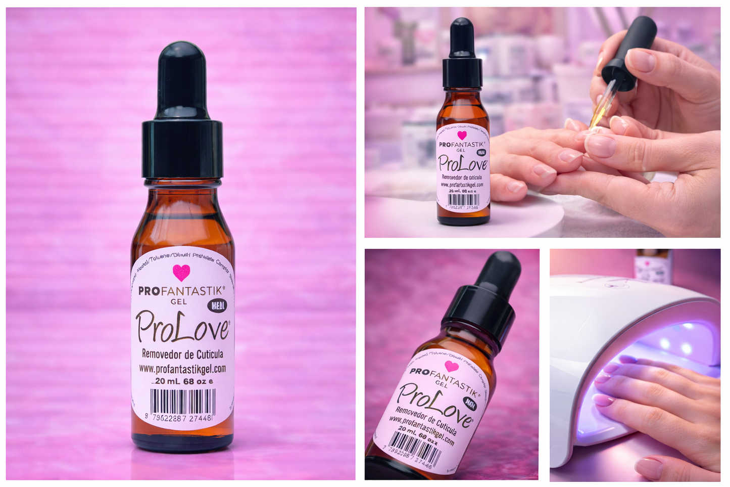 PROLOVE REMOVEDOR DE CUTICULAS PARA MANICURA RUSA