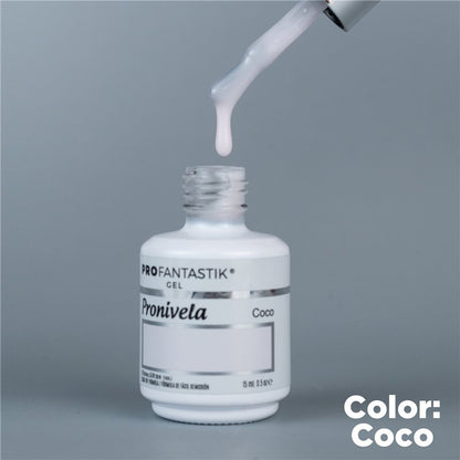 PRONIVELA GEL BROCHA CONSTRUCTOR color Coco