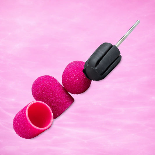 SET LIMAS ROSAS PARA DRILL ESPECIALIZADO PEDICURA