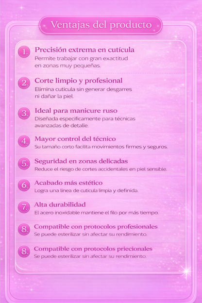 TIJERA RUSA CORTA