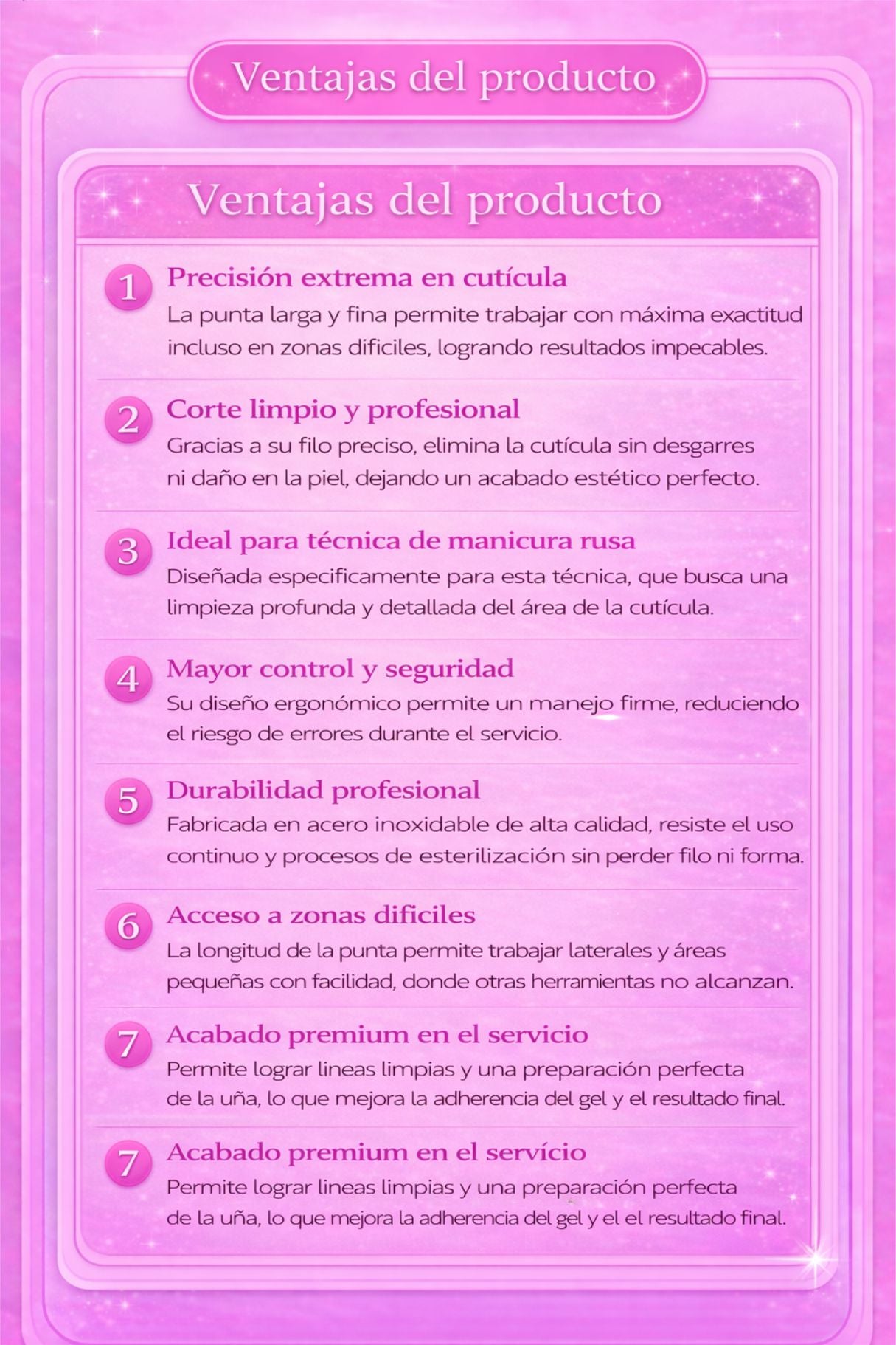 TIJERA RUSA LARGA