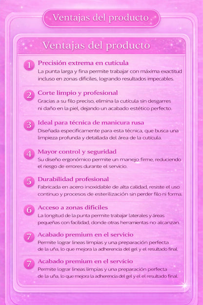 TIJERA RUSA LARGA